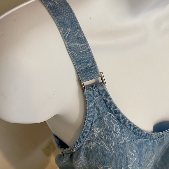 RVCA PALM LEAVES CHAMBRAY TANK ROAD TRIP LIMITED EDITION TANK LARGE - Picture 10 of 16